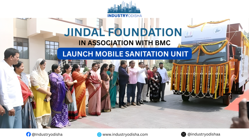 Jindal Foundation in association with BMC launch Mobile Sanitation Unit.