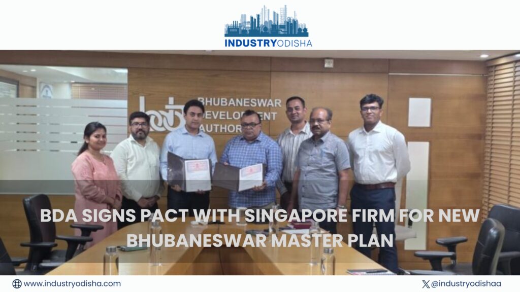 Singapore-based firm joins BDA to prepare master plan for a New City in Bhubaneswar Singapore-based firm to prepare master plan for a New City in Bhubaneswar