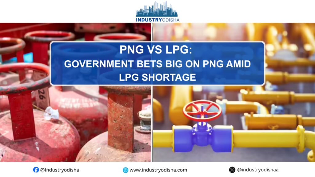 Comparison between PNG and LPG gas supply systems