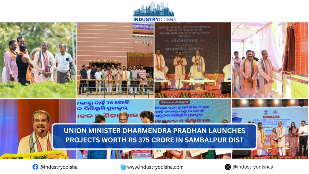 ₹375 crore projects launched in Sambalpur