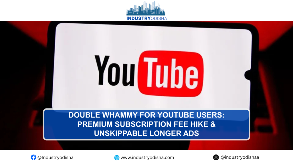 Subscription pricing screen YouTube Premium