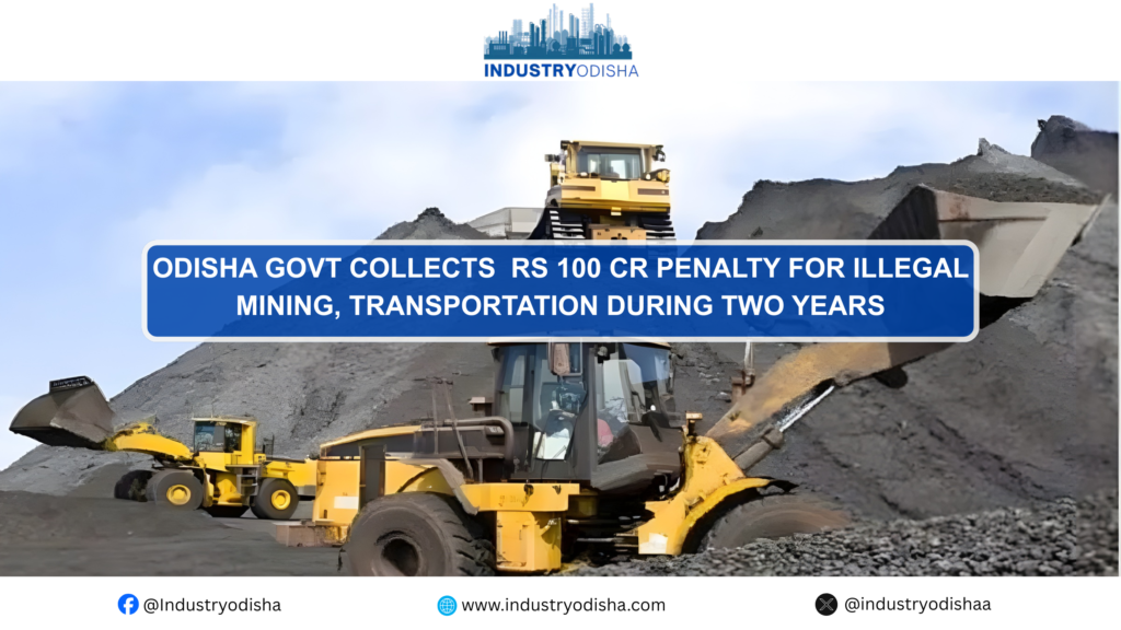 Odisha illegal mining crackdown vehicles seized
