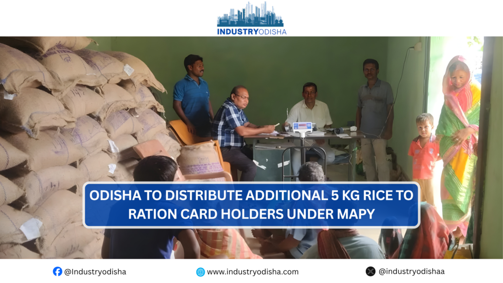 Odisha to distribute additional 5 kg rice to ration card holders under MAPY Odisha free rice distribution under MAPY