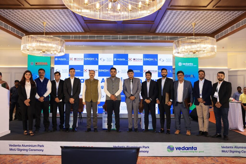 Vedanta Aluminium signs strategic MoU with downstream customers for Aluminium Park in Jharsuguda Vedanta Aluminium signs strategic MoU with downstream customers for Aluminium Park in Jharsuguda