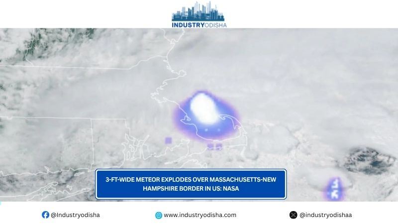 3-Ft-Wide Meteor Explodes Over Massachusetts-New Hampshire Border In US: NASA 3-Ft-Wide Meteor Explodes Over Massachusetts-New Hampshire Border In US: NASA