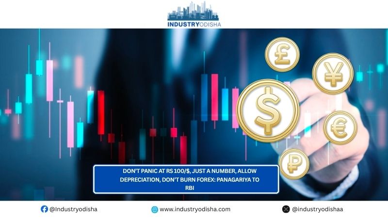 Don’t Panic At Rs 100/$, Just A Number, Allow Depreciation, Don’t Burn Forex: Panagariya To RBI Don’t Panic At Rs 100/$, Just A Number, Allow Depreciation, Don’t Burn Forex: Panagariya To RBI