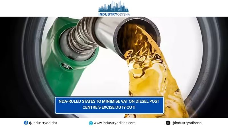 NDA-Ruled States To Minimise VAT On Diesel Post Centre’s Excise Duty Cut! NDA-Ruled States To Minimise VAT On Diesel Post Centre’s Excise Duty Cut!