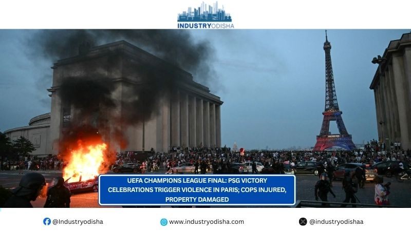 UEFA Champions League Final: PSG Victory Celebrations Trigger Violence In Paris; Cops Injured, Property Damaged UEFA Champions League Final: PSG Victory Celebrations Trigger Violence In Paris; Cops Injured, Property Damaged