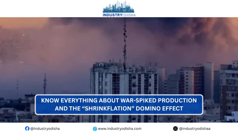Know everything about war-Spiked Production and the “Shrinkflation” Domino Effect Shrinkflation in India showing reduced product sizes with same price
