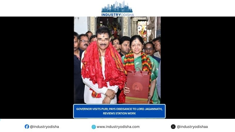 Governor Visits Puri; pays obeisance to Lord Jagannath, reviews station work Governor Visits Puri; pays obeisance to Lord Jagannath, reviews station work