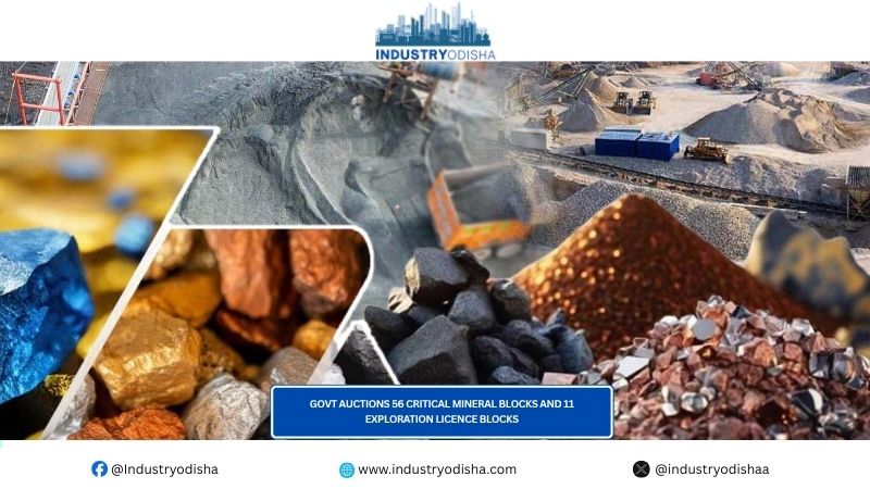 Govt auctions 56 critical mineral blocks and 11 exploration licence blocks Govt auctions 56 critical mineral blocks and 11 exploration licence blocks