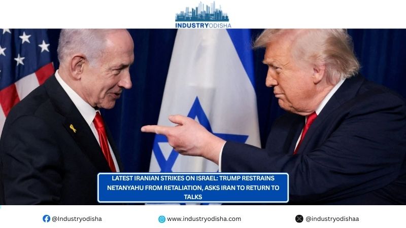 Latest Iranian Strikes On Israel: Trump Restrains Netanyahu From Retaliation, Asks Iran To Return To Talks Latest Iranian Strikes On Israel Trump Restrains Netanyahu From Retaliation, Asks Iran To Return To Talks