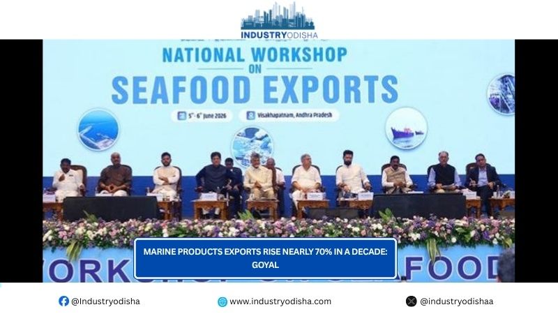 Marine Products Exports Rise Nearly 70% in a Decade: Goyal Marine Products Exports Rise Nearly 70% in a Decade Goyal