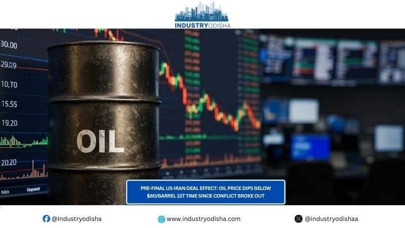 Pre-Final US-Iran Deal Effect: Oil Price Dips Below $80/Barrel 1st Time Since Conflict Broke Out Pre-Final US-Iran Deal Effect Oil Price Dips Below $80Barrel 1st Time Since Conflict Broke Out