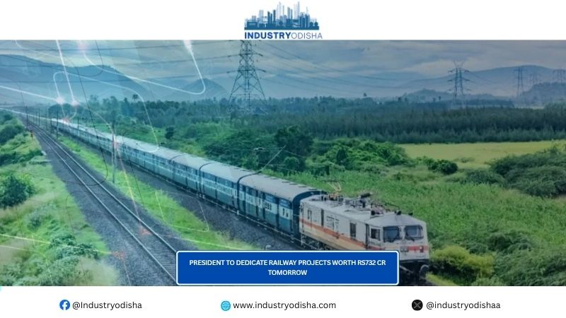 President to dedicate railway projects worth Rs732 Cr tomorrow President to dedicate railway projects worth Rs732 Cr tomorrow