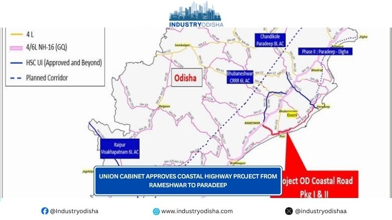 Union Cabinet approves Coastal Highway project from Rameshwar to Paradeep Union Cabinet approves Coastal Highway project from Rameshwar to Paradeep
