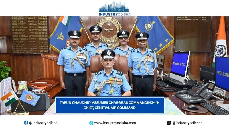 Tarun Chaudhry assumes charge as Commanding-in-Chief, Central Air Command Tarun Chaudhry assumes charge as Commanding-in-Chief, Central Air Command