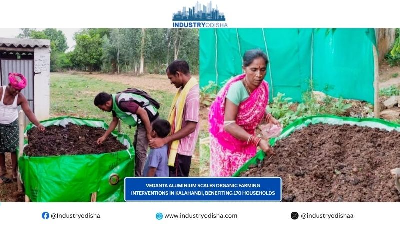 Vedanta Aluminium Scales Organic Farming Interventions in Kalahandi, Benefiting 170 Households Vedanta Aluminium Scales Organic Farming Interventions in Kalahandi, Benefiting 170 Households