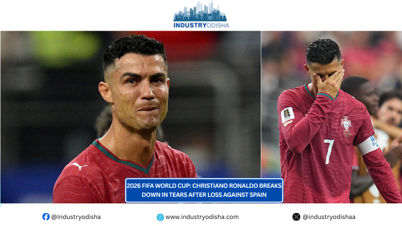 2026 FIFA World Cup: Christiano Ronaldo breaks down in tears after loss against Spain christiano ronaldo