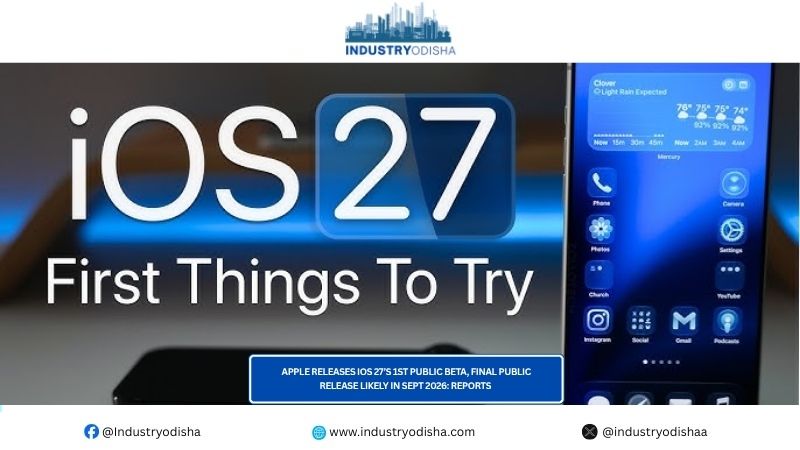 Apple Releases iOS 27’s 1st Public Beta, Final Public Release Likely In Sept 2026: Reports Apple Releases iOS 27’s 1st Public Beta, Final Public Release Likely In Sept 2026