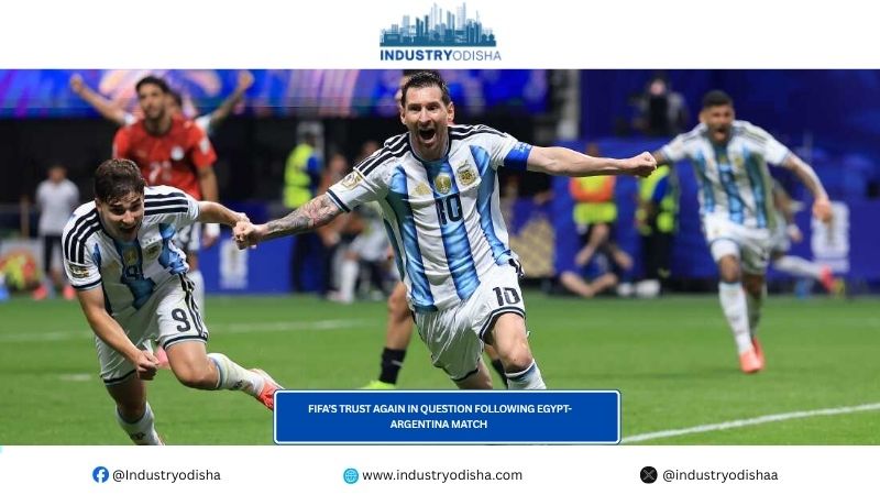FIFA’s trust again in question following Egypt-Argentina match FIFA’s trust again in question following Egypt-Argentina match