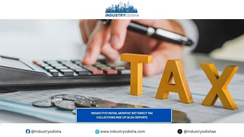 India’s FY27 Initial Months’ Net Direct Tax Collections Rise Up 16.1%: Reports India’s FY27 Initial Months’ Net Direct Tax Collections Rise Up 16.1%