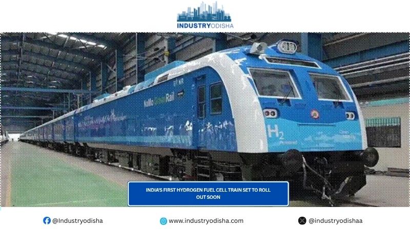 India’s first hydrogen fuel cell train set to roll out soon India's first hydrogen fuel cell train set to roll out soon