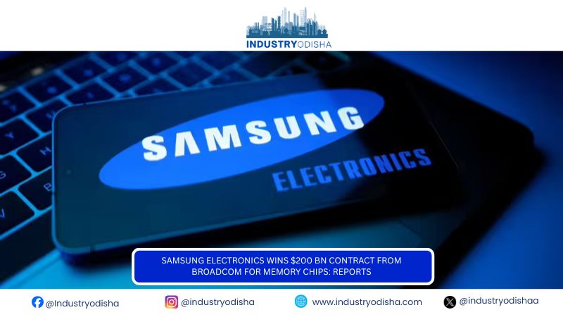 Samsung Electronics Wins $200 Bn Contract From Broadcom For Memory Chips: Reports Samsung Electronics Wins $200 Bn Contract From Broadcom For Memory Chips: Reports