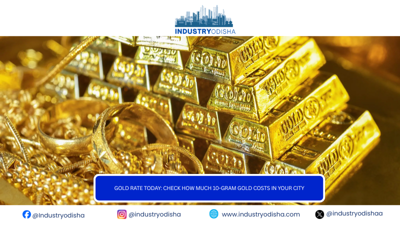 Gold rate today: Check how much 10-gram gold costs in your city gold rate