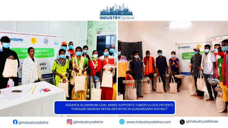 वेदांता एल्यूमीनियम की कोयला खदानें सुंदरगढ़ जिले में निक्षय मित्र पहल के माध्यम से टीबी रोगियों की सहायता कर रही हैं वेदांता एल्यूमीनियम की कोयला खदानें सुंदरगढ़ जिले में निक्षय मित्र पहल के माध्यम से टीबी रोगियों की सहायता कर रही हैं