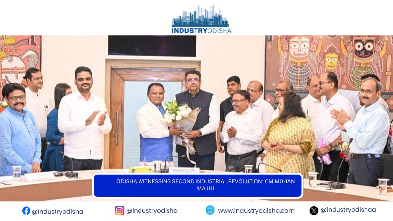 Odisha witnessing Second Industrial Revolution: CM Mohan Majhi Odisha witnessing Second Industrial Revolution: CM Majhi