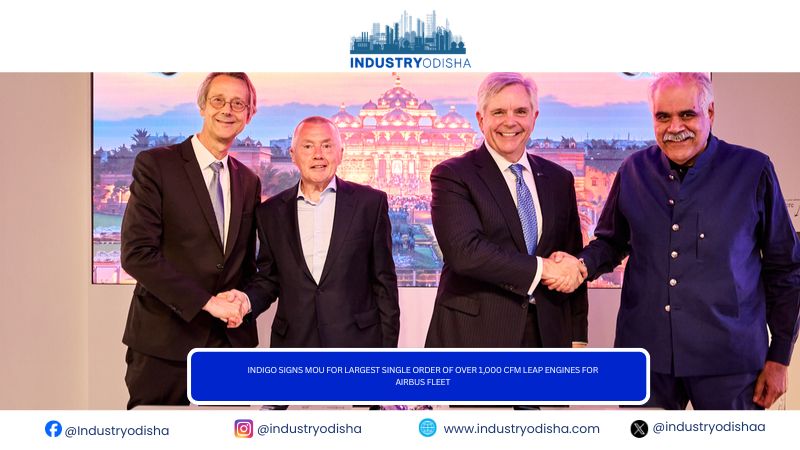 IndiGo signs MoU for largest single order of over 1,000 CFM LEAP engines for Airbus fleet IndiGo signs MoU for largest single order of over 1,000 CFM LEAP engines for Airbus fleet