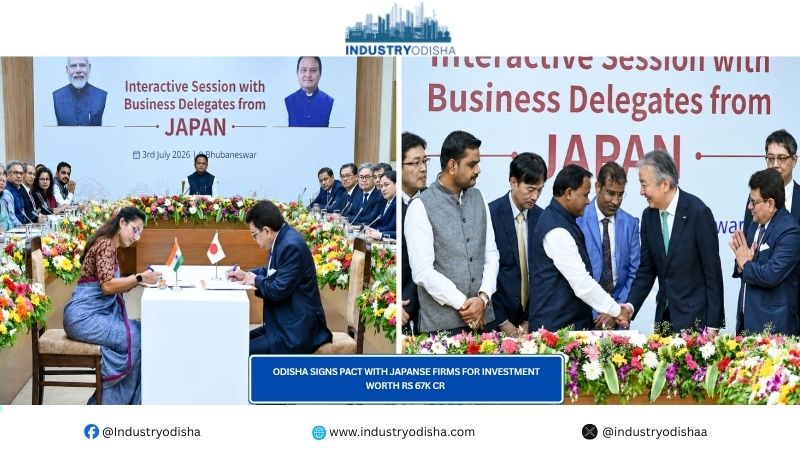 Odisha signs pact with Japanse firms for investment worth Rs 67K Cr Odisha signs pact with Japanse firms for investment worth Rs 67K Cr