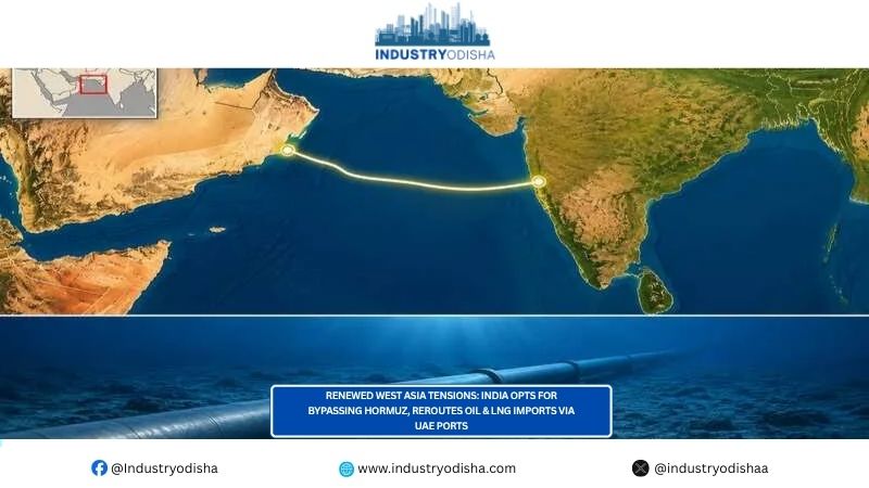 Renewed West Asia Tensions: India Opts For Bypassing Hormuz, Reroutes Oil & LNG Imports Via UAE Ports Renewed West Asia Tensions India Opts For Bypassing Hormuz, Reroutes Oil & LNG Imports Via UAE Ports