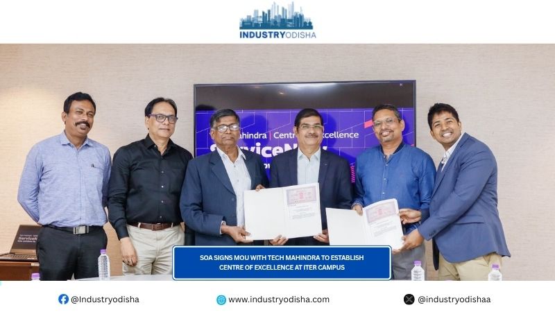 SOA signs MoU with Tech Mahindra to establish Centre of Excellence at ITER Campus SOA signs MoU with Tech Mahindra to establish Centre of Excellence at ITER Campus