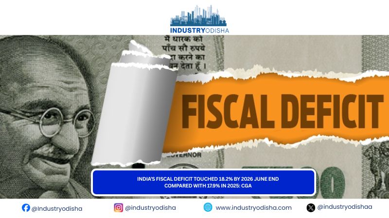 India’s Fiscal Deficit Touched 18.2% By 2026 June End Compared With 17.9% In 2025: CGA india fiscal deficit