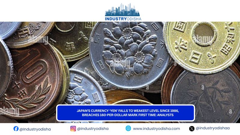Japan’s Currency ‘Yen’ Falls To Weakest Level Since 1986, Breaches 160-Per-Dollar Mark First Time: Analysts