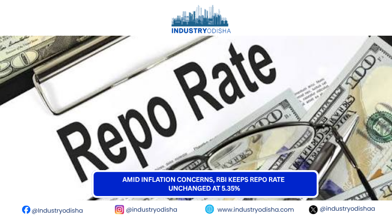 Amid inflation concerns, RBI keeps repo rate unchanged at 5.35% rbi repo rate