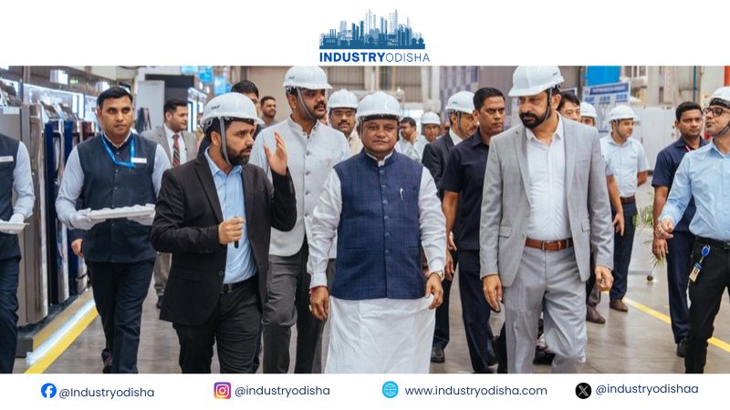 Odisha CM visits Haier manufacturing facility in Noida