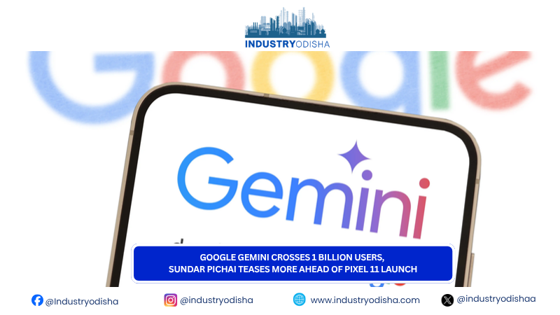 Google Gemini crosses 1 billion users, Sundar Pichai teases more ahead of Pixel 11 launch gemini users