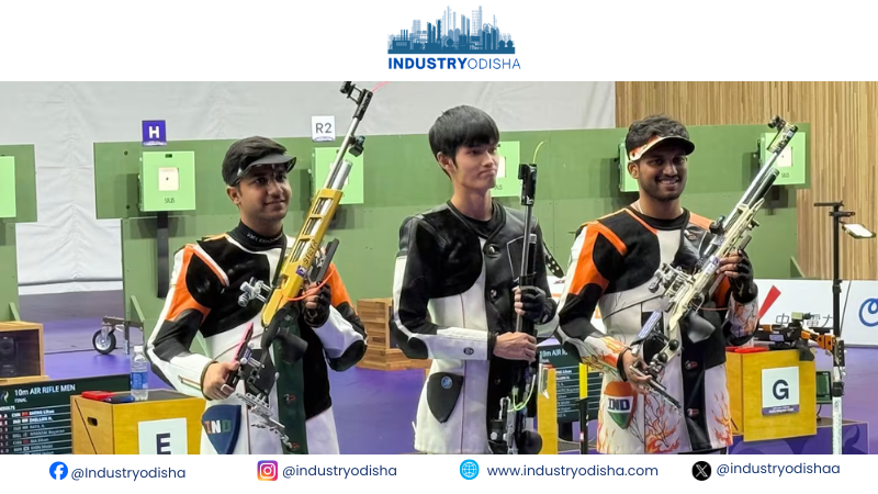 India wins silver in men’s 10m air rifle team event at Asian Games, Rudrankksh Patil, Himanshu Dhillon reach individual final asian games india shooting
