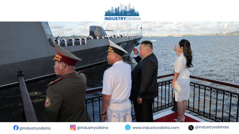 North Korea Unveils Second Naval Destroyer Amid US Military Drills north korea naval