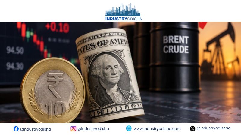 Indian Rupee Slips To 94.66 As Crude Oil Pressures Forex Market