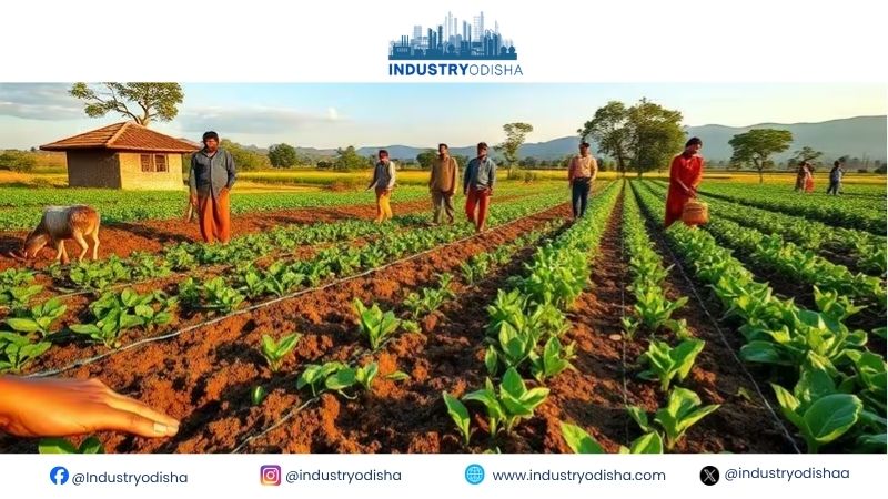 Odisha, WFP Showcase Ganjam Success in Farmer Resilience Project Farmers in Ganjam adopting climate-resilient farming practices
