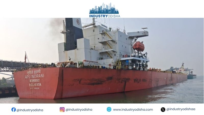 Paradip Port Authority handles record amount of 1.4 Lakh MT on single day at MCHP