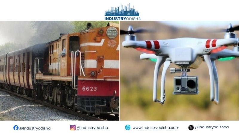 East Coast Railway Leads Indian Railways in Drone Based Surveillance East Coast Railway