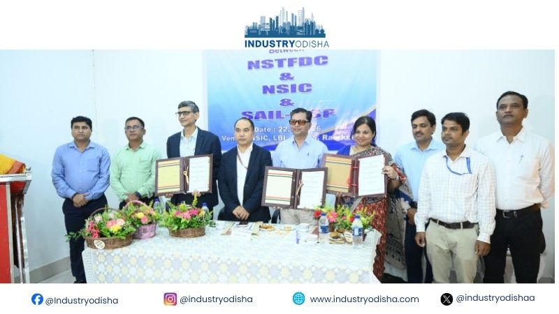 RSP signs tripartite MoU with NSIC and NSTFDC to Promote Skill Development for Tribal Youth RSP NSIC and NSTFDC sign MoU for tribal youth skill development