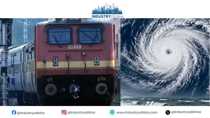 Cyclone Arnab: ECoR Diverts Trains as Bahuda Crosses Danger Mark Cyclone Arnab ecor train
