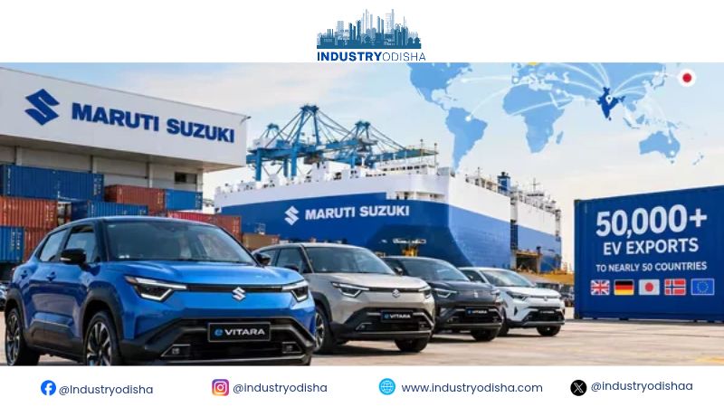 Maruti Suzuki crosses 50,000 EV shipments, accounts for 93% of India’s electric car exports maruti suzuki exports